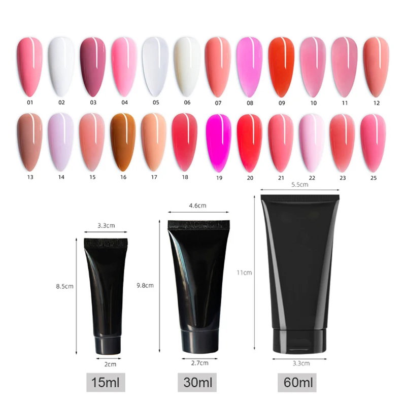 OEM/ODM Nail Pollygel Quick Builder Extension acryl gel Poligel False Nails With Glue Long Lasting Nail Polish, 9 colors for choose
OEM/ODM Nail Pollygel Quick Builder Extension acryl gel Poligel False Nails With Glue Long Lasting Nail Polish, 9 colors for choose