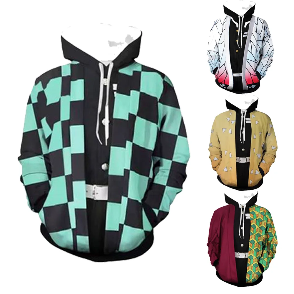 High Quality Wholesale Zipper Jacket Custom Sportswear 3d Printed Unisex Pants Hoodie Demon Slayer Anime Clothes, Customized color
High Quality Wholesale Zipper Jacket Custom Sportswear 3d Printed Unisex Pants Hoodie Demon Slayer Anime Clothes, Customized color
