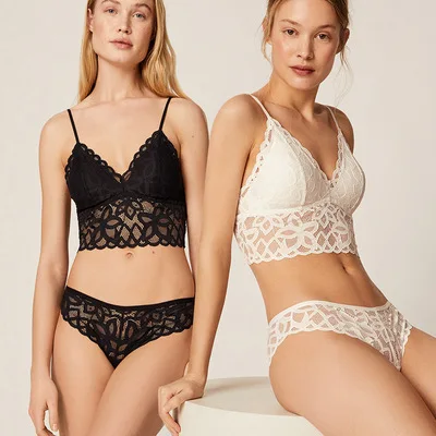 F30135A 2021 soft lace unrimmed lingerie sexy cutout briefs bra panty bra & brief sets womens sexy underwear, White
F30135A 2021 soft lace unrimmed lingerie sexy cutout briefs bra panty bra & brief sets womens sexy underwear, White