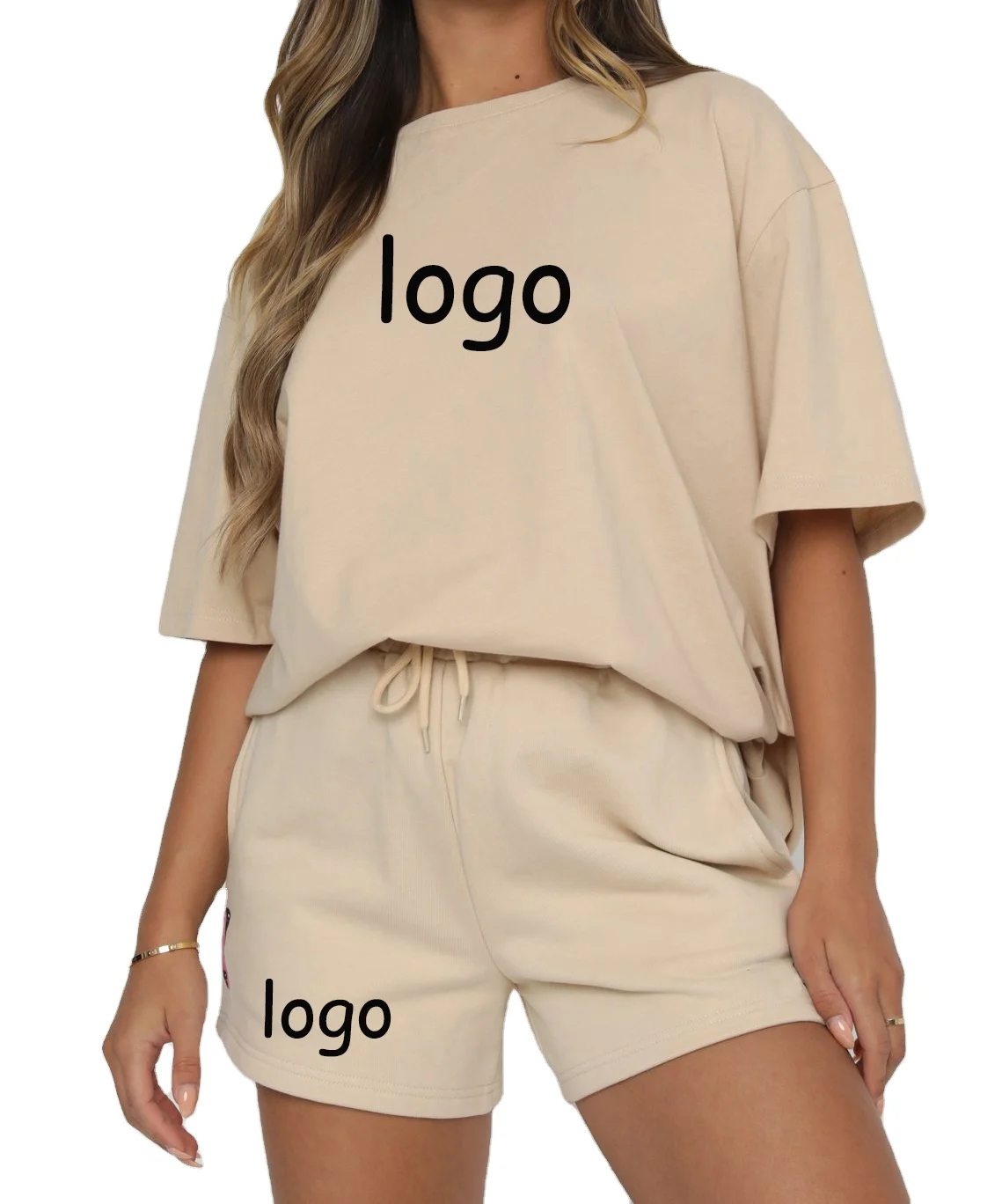 2022 Summer Women Casual 2 Piece Set 100% Cotton Oversize Shirt Tee Matching Shorts Set Female Girl Solid Lounge Wear Set
2022 Summer Women Casual 2 Piece Set 100% Cotton Oversize Shirt Tee Matching Shorts Set Female Girl Solid Lounge Wear Set