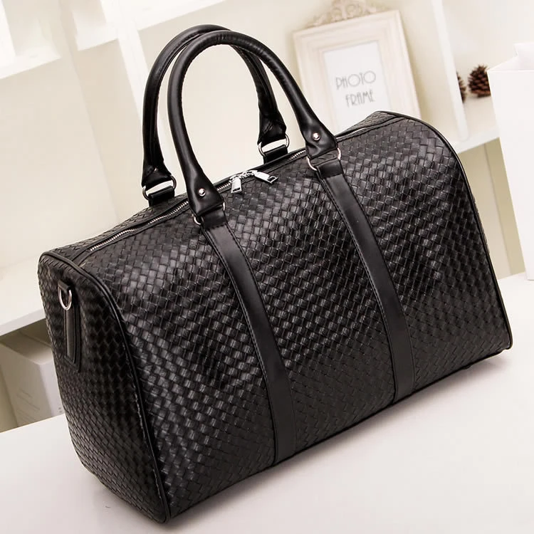 New Fashion Large Capacity Men Weekender Outdoor Duffle Luggage Bag Pu Leather Shoulder Tote Bag Black Business Travel Bag
New Fashion Large Capacity Men Weekender Outdoor Duffle Luggage Bag Pu Leather Shoulder Tote Bag Black Business Travel Bag