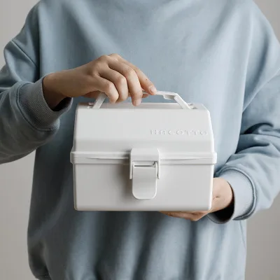 Quality Assurance Hand - held tool box multifunctional miscellaneous items packing box plastic parts storage box, Gold ,customized
Quality Assurance Hand - held tool box multifunctional miscellaneous items packing box plastic parts storage box, Gold ,customized