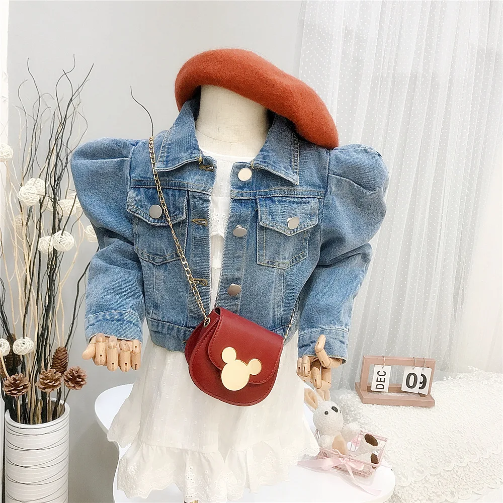 Puff Sleeve Girl Outfit Kids Denim Jacket For Girls Jeans Coat Children Clothes Fashion Short Baby Denim Jackets for 1-7 Year
Puff Sleeve Girl Outfit Kids Denim Jacket For Girls Jeans Coat Children Clothes Fashion Short Baby Denim Jackets for 1-7 Year