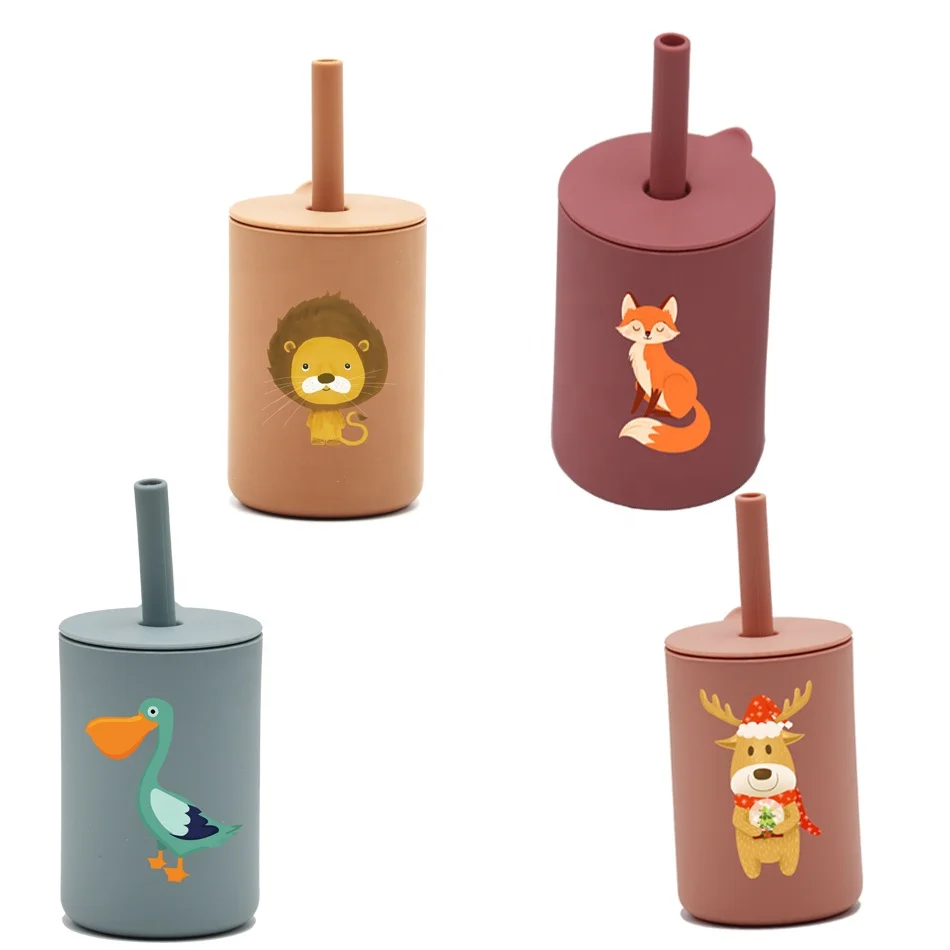 Leakproof spill proof silicone cups with straws and lids BPA Free Training Cup for Baby training cup straw toddler kids 
Leakproof spill proof silicone cups with straws and lids BPA Free Training Cup for Baby training cup straw toddler kids