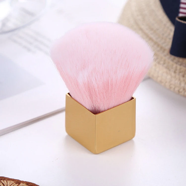 Single Square Shape Gold Powder Kabuki Makeup Brush Ultra Soft Pink Fiber Blusher Powder Cosmetic Brush
Single Square Shape Gold Powder Kabuki Makeup Brush Ultra Soft Pink Fiber Blusher Powder Cosmetic Brush