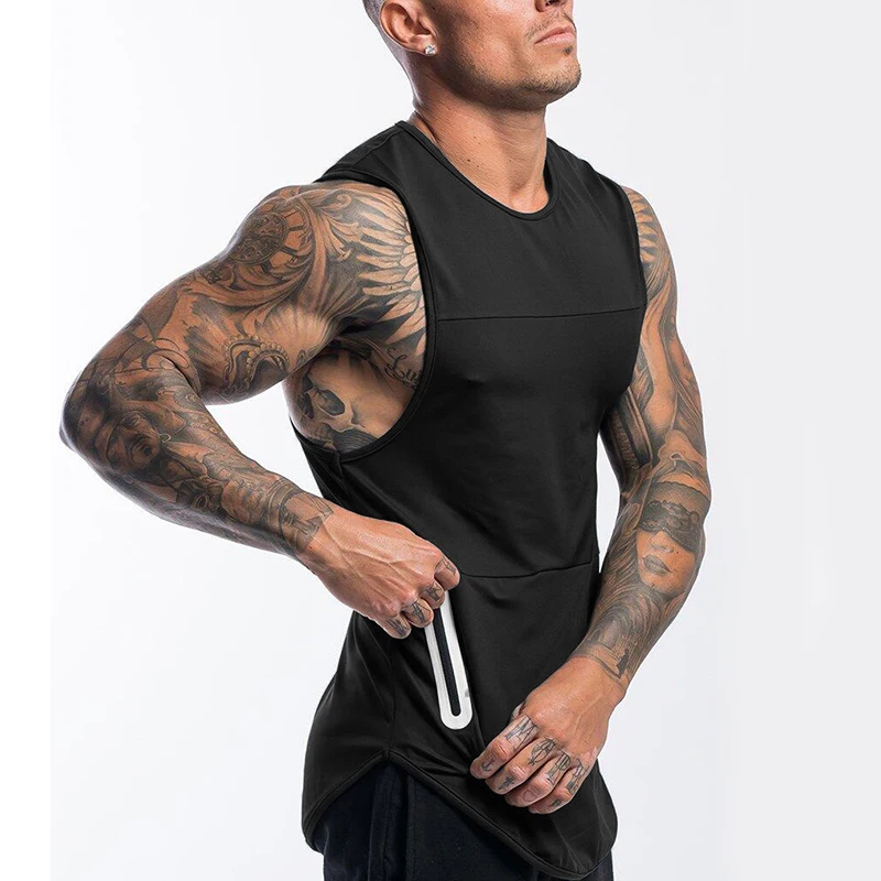Custom Logo Muscle Gym Workout Shirt Bodybuilding Sport Running tank top men fitness, As picture
Custom Logo Muscle Gym Workout Shirt Bodybuilding Sport Running tank top men fitness, As picture