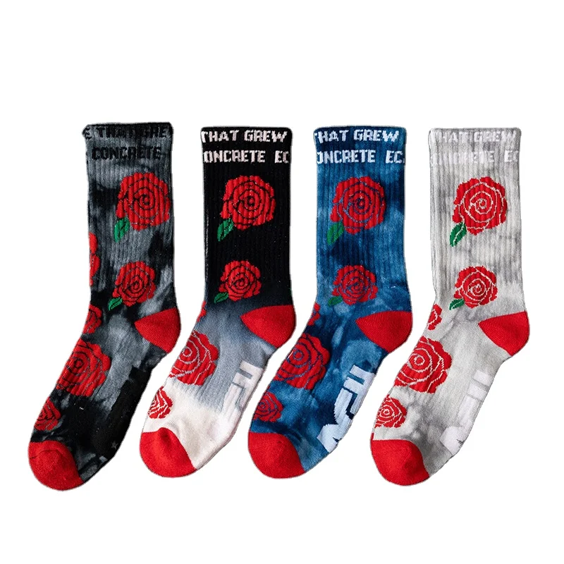 XIANGHUI Fashion fuzzy socks Women's Hosiery Autumn and winter Vintage mixed dyed roses cotton socks crew winter Womens Socks
XIANGHUI Fashion fuzzy socks Women's Hosiery Autumn and winter Vintage mixed dyed roses cotton socks crew winter Womens Socks