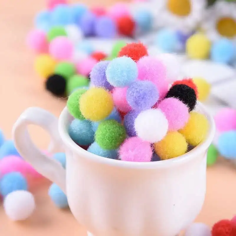 Handwork craft Children DIY wholesale colorful christmas wedding pompom, Single color or custom
Handwork craft Children DIY wholesale colorful christmas wedding pompom, Single color or custom