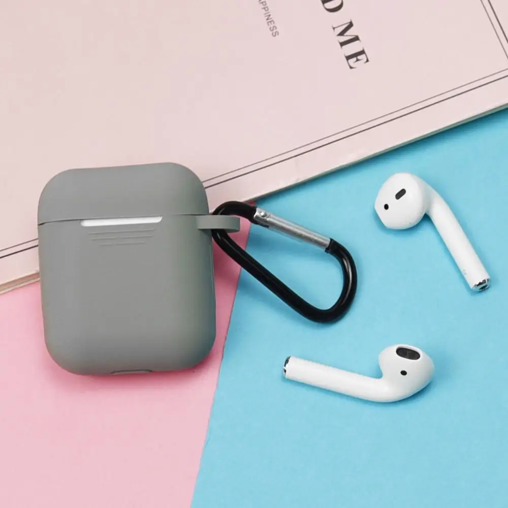 2019 NEW PRODUCT with keychain carabiner Silicone Protective Case for Airpods, Custom printing pictures
2019 NEW PRODUCT with keychain carabiner Silicone Protective Case for Airpods, Custom printing pictures