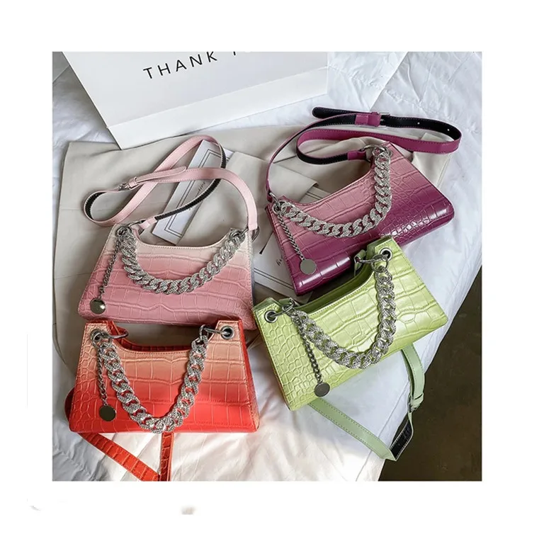 Gradient fashion girl handbag cute Mini purses and handbags for women Hot sale suka, Purple, orange, pink, green
Gradient fashion girl handbag cute Mini purses and handbags for women Hot sale suka, Purple, orange, pink, green