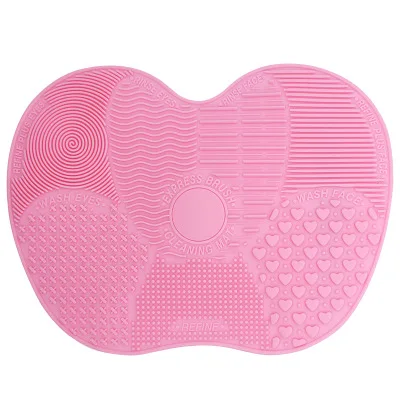Durable Makeup Brush Cleaner Silicone Cosmetic Makeup Brush Washing Scrubber Cleaning Mat Tool With Suction Cup, Purple rose-red pink green black yellow
Durable Makeup Brush Cleaner Silicone Cosmetic Makeup Brush Washing Scrubber Cleaning Mat Tool With Suction Cup, Purple rose-red pink green black yellow