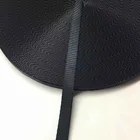 Stock 1CM Black/Offwhite Nylon Webbing Rattan Webbing Natural