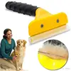 Pet Dog Deshedding Removal Hair Comb For Cat Grooming Brush Tool Hair Clipper Stainless Dog Cat Combs Supplies M0074