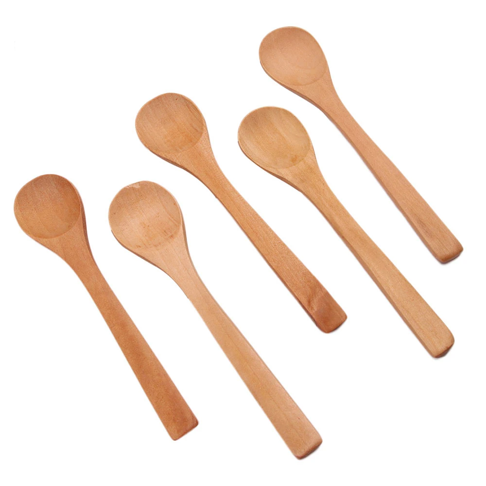 1PC Small Wooden Spoon Teaspoon Coffee Dessert Children Cutlery Kitchen Tools, Wood color
1PC Small Wooden Spoon Teaspoon Coffee Dessert Children Cutlery Kitchen Tools, Wood color