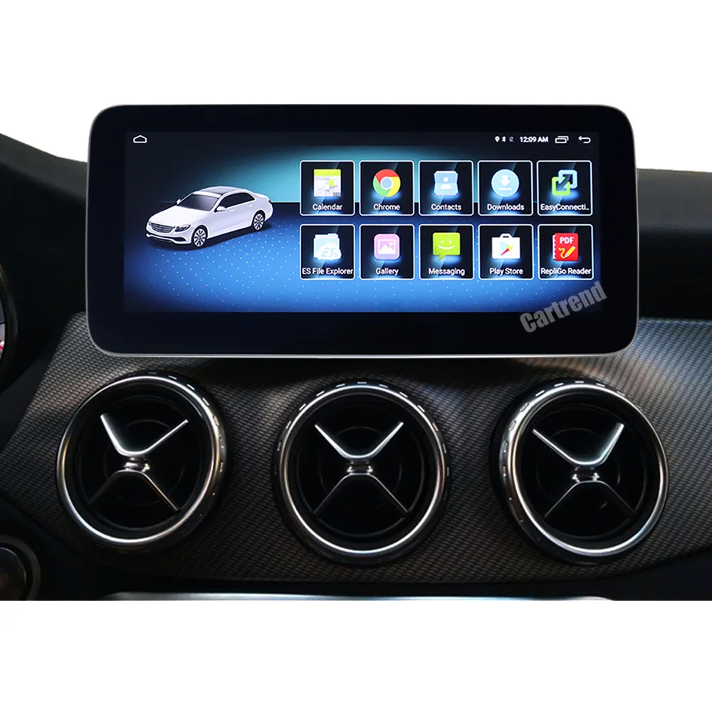 CLA class command NTG radio upgrade w176 android audio video player GLA class head unit system navigation display with carplay
CLA class command NTG radio upgrade w176 android audio video player GLA class head unit system navigation display with carplay