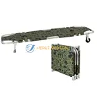 Folding stretcher for army Double folding stretcher Portable 4 folds stretcher