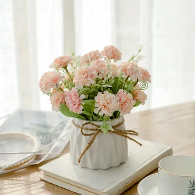 European Ceramic Vase with Artificial Flowers Minimalist Office Desktop Indoor Green Plants Pot Home Garden Decoration Vases
European Ceramic Vase with Artificial Flowers Minimalist Office Desktop Indoor Green Plants Pot Home Garden Decoration Vases