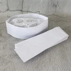 Factory customization white paper forage cap made of wood pulp paper/disposable paper chef hat