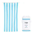 Sand free sublimation beach towel fast drying custom microfiber towel