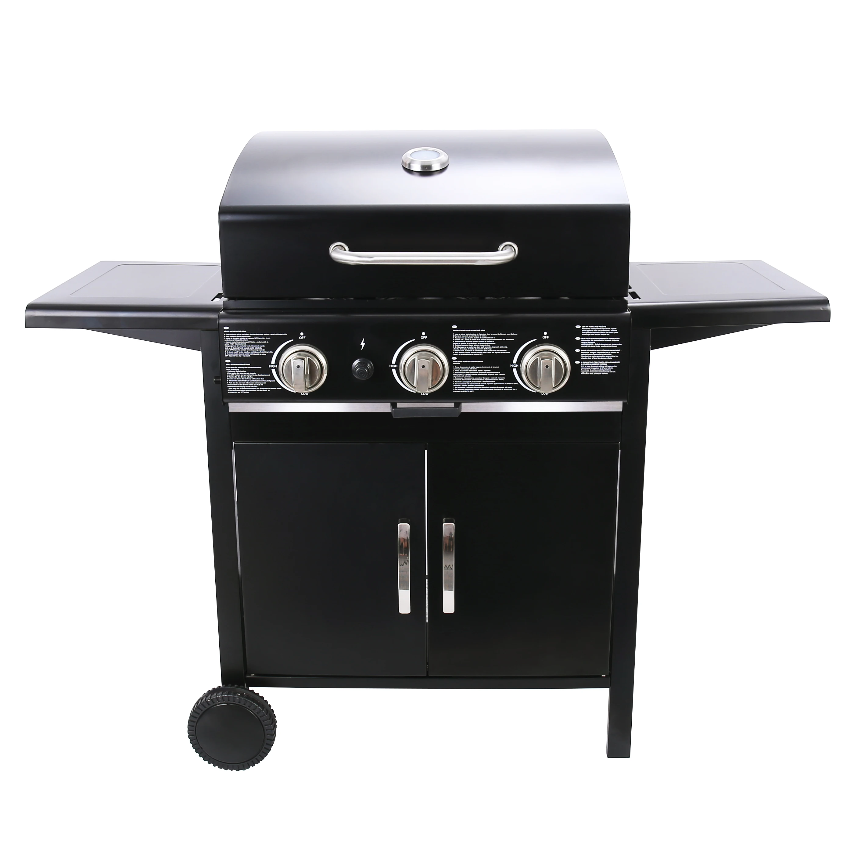 Outdoor Camping Heavy Duty BBQ Gas Grill 3 Main Burner BBQ Grill For Home Party Auto Ignition 3 Burners BBQ Gas Grill
Outdoor Camping Heavy Duty BBQ Gas Grill 3 Main Burner BBQ Grill For Home Party Auto Ignition 3 Burners BBQ Gas Grill