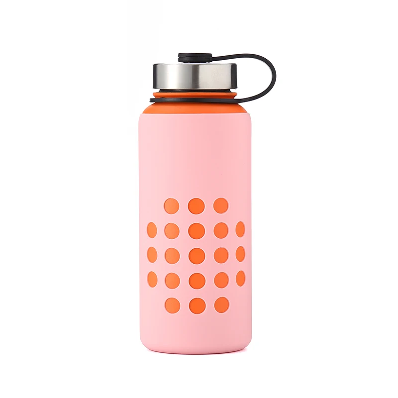 Hot sale 32oz 18/8 double wall stainless steel flasks insulated vacuum hiking outdoor water bottle with customized lid flask, Customized color
Hot sale 32oz 18/8 double wall stainless steel flasks insulated vacuum hiking outdoor water bottle with customized lid flask, Customized color