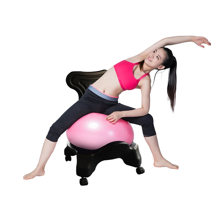 Exercise Ball Chair with Back Support for Home and Office yoga ball chair base
Exercise Ball Chair with Back Support for Home and Office yoga ball chair base