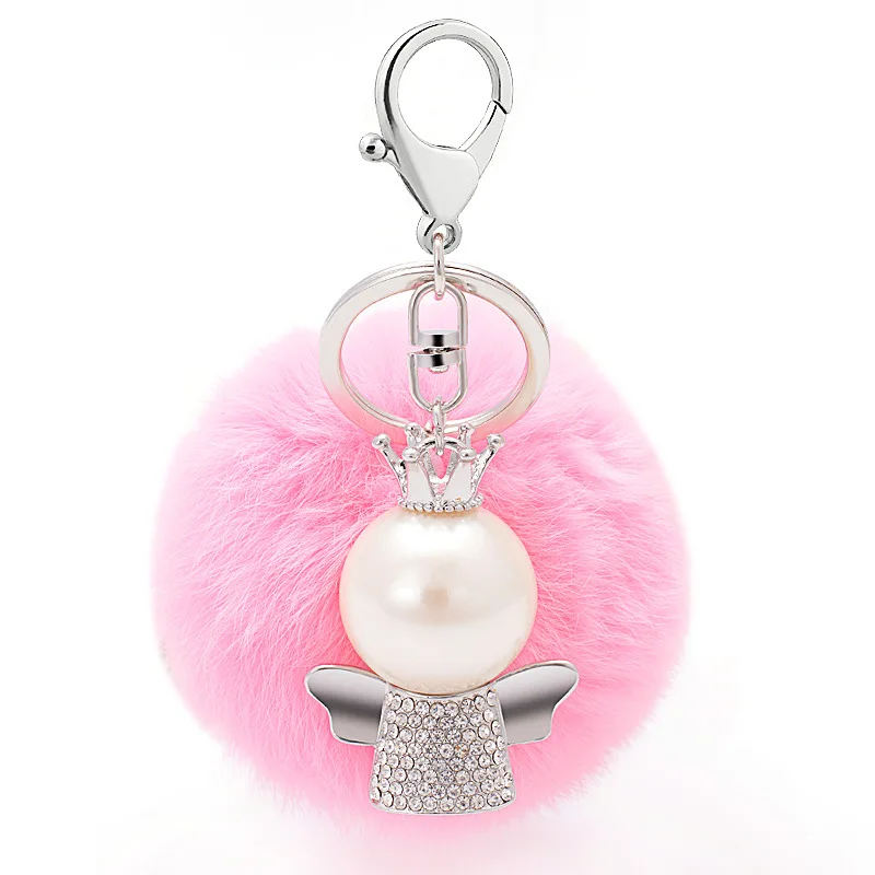 Fashion Pom Pom Cute Puffy Bunny Plush Fluffy Furball Keychain Pompon Fur Ball Key Chain
Fashion Pom Pom Cute Puffy Bunny Plush Fluffy Furball Keychain Pompon Fur Ball Key Chain