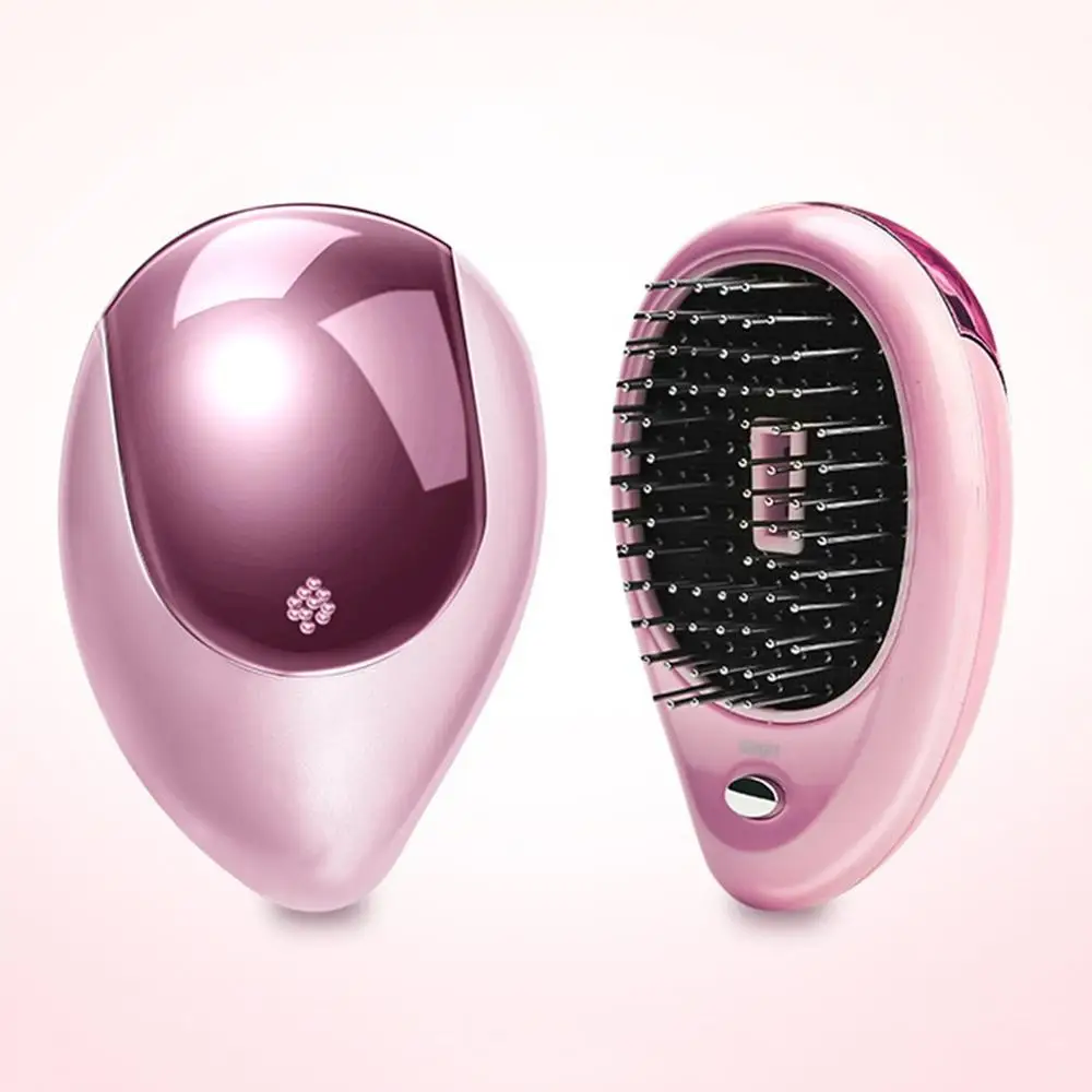 Magic Anti-Static Electric Hair Brush Portable Massager Ionic Hair Straightener Brush
Magic Anti-Static Electric Hair Brush Portable Massager Ionic Hair Straightener Brush