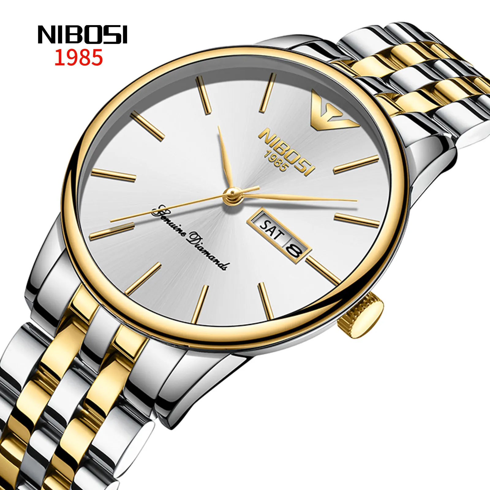 NIBOSI 2332 Watch Waterproof Wristwatch Blank Stainless Steel Luxury Men Quartz Watches
NIBOSI 2332 Watch Waterproof Wristwatch Blank Stainless Steel Luxury Men Quartz Watches