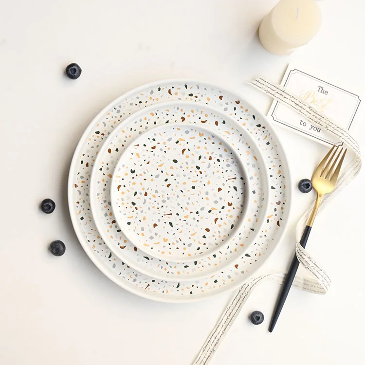 European modern design steak pasta dessert snack restaurant porcelain serving plates
European modern design steak pasta dessert snack restaurant porcelain serving plates