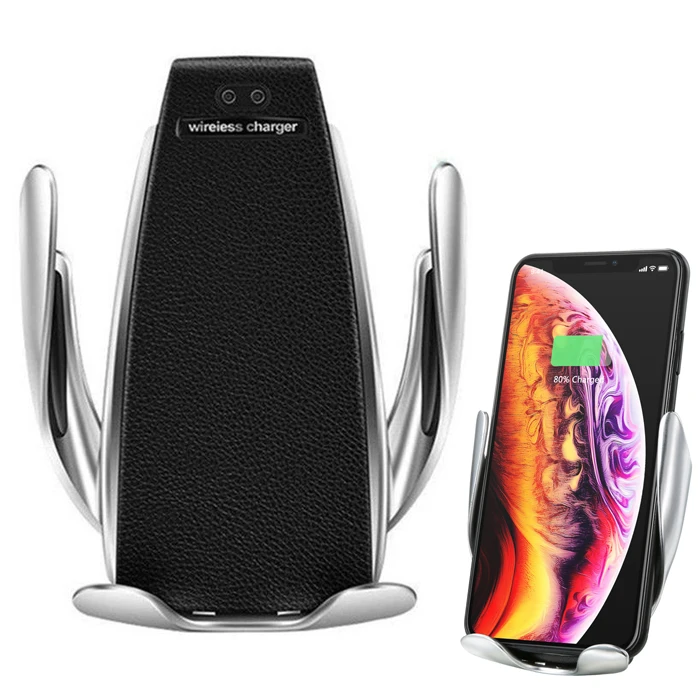 10W fast charging car air mount holder cradle wireless car charger holder best selling products 2021 trending, Black/white
10W fast charging car air mount holder cradle wireless car charger holder best selling products 2021 trending, Black/white