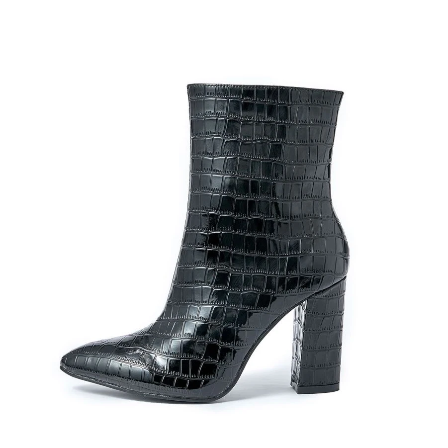 Hot sale sexy martin big size custom OEM winter ladies zip black leather pointed toe ankle chunky high heel chelsea women boots
Hot sale sexy martin big size custom OEM winter ladies zip black leather pointed toe ankle chunky high heel chelsea women boots