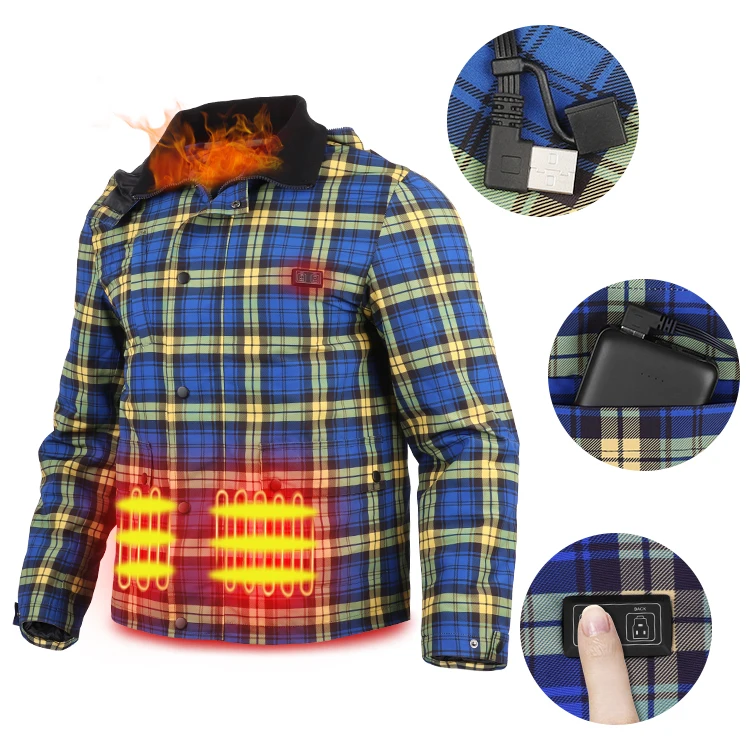 New Apparel Ideas 2020 Heated Coat Usb Rechargeable Battery-Heated Jacket with Buttons
New Apparel Ideas 2020 Heated Coat Usb Rechargeable Battery-Heated Jacket with Buttons