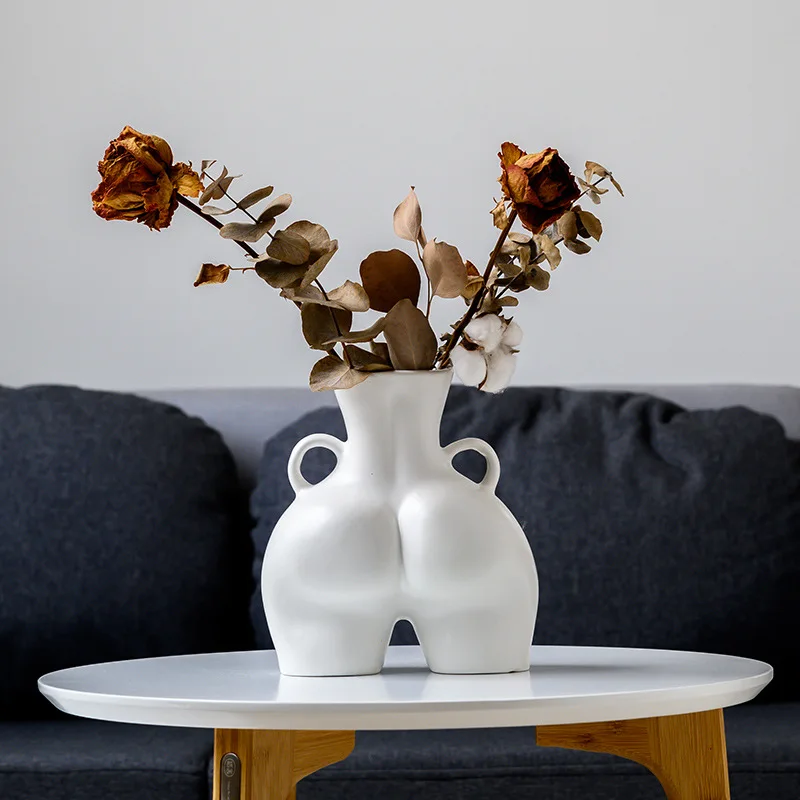 Customized High End Female Body Ceramic Vase Living Room Bedroom Decoration Body Vase Ceramic Vases for home decor, White,black
Customized High End Female Body Ceramic Vase Living Room Bedroom Decoration Body Vase Ceramic Vases for home decor, White,black