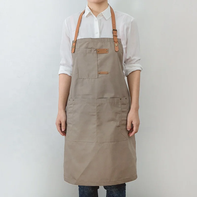 Simple Japanese-style Apron Art Student Painting Anti-pollution Overalls Cafe Restaurant Chef Apron, Picture shows
Simple Japanese-style Apron Art Student Painting Anti-pollution Overalls Cafe Restaurant Chef Apron, Picture shows