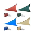 Meshel Awning 12'x12'x12 'large awning sail equilateral triangle outdoor UV resistant durable fabric 160 GSM