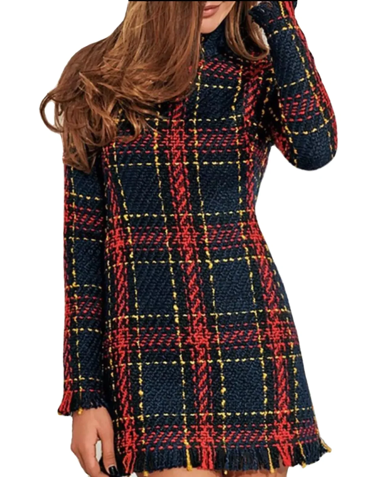 New style women clothes factory ladies long sleeve tweeds dress women clothing party dress casual slim dresses
New style women clothes factory ladies long sleeve tweeds dress women clothing party dress casual slim dresses