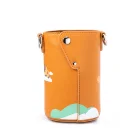 Portable school children kids water bottle bag as festival gift market gift supermarket gift fringe bags