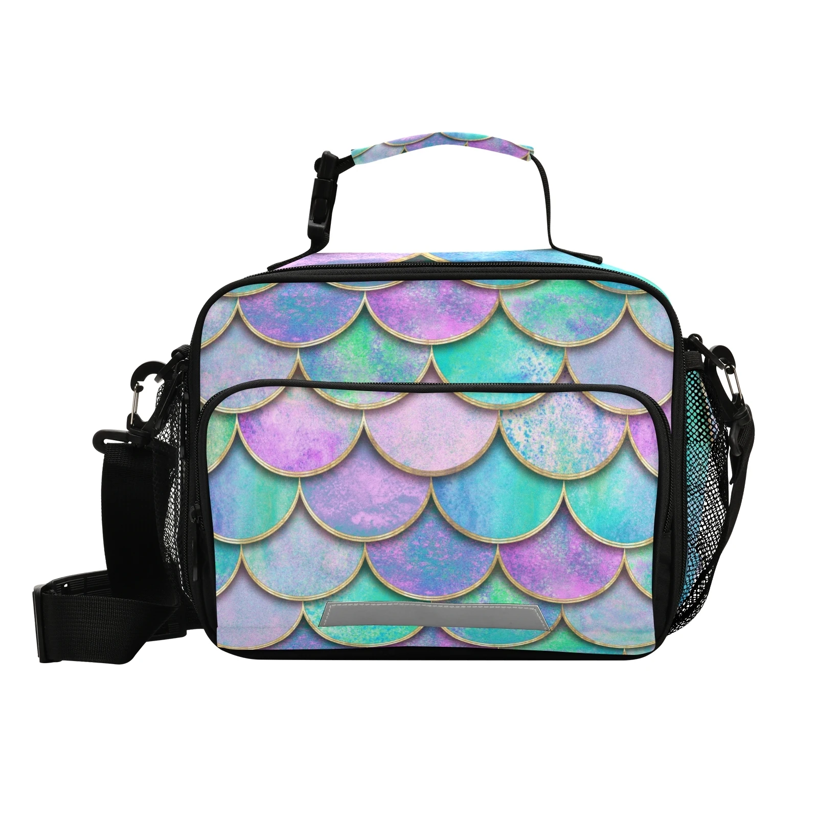Mermaid Print Children Insulted Thermal Tote Kids Wide-open Lunch Box Bag For School Travel Outdoor
Mermaid Print Children Insulted Thermal Tote Kids Wide-open Lunch Box Bag For School Travel Outdoor