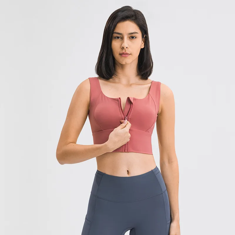 2021 high quality high impact sports bra padded front zip cross back push up sports bra
2021 high quality high impact sports bra padded front zip cross back push up sports bra