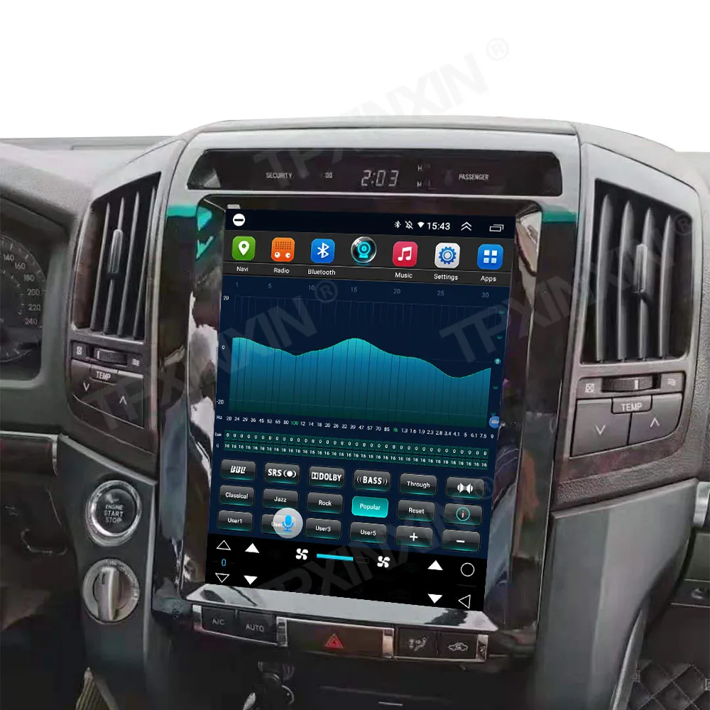 GPS Navigation Android 10.0 Multimedia For Toyota Cluiser 12.1 inch PX6HD Touch Screen Video Player Carplay Auto Stereo
GPS Navigation Android 10.0 Multimedia For Toyota Cluiser 12.1 inch PX6HD Touch Screen Video Player Carplay Auto Stereo