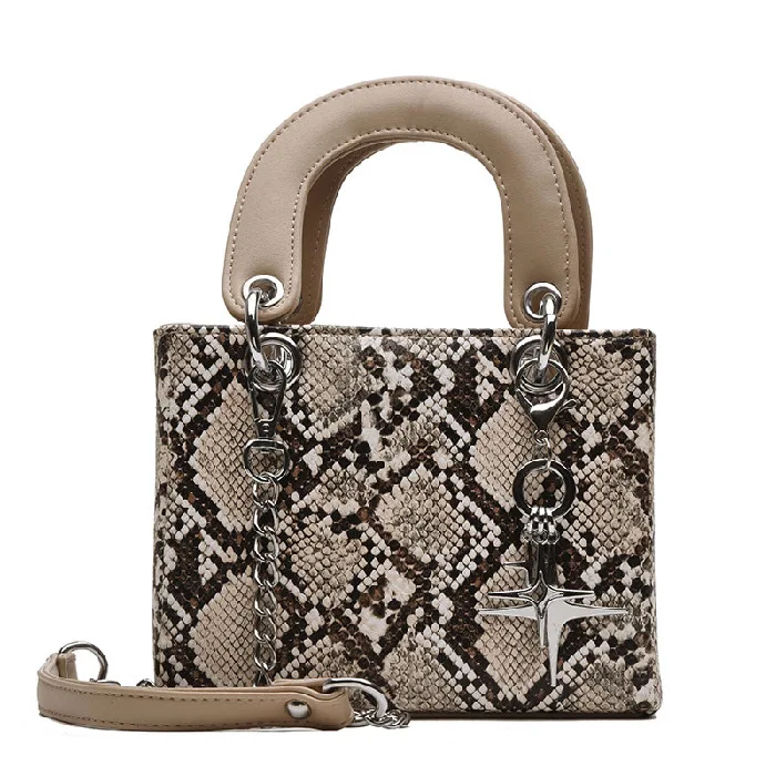 Custom Design Available New Ladies Fashion Handbags Serpentine Snake Skin Crossbody Shoulder Leather Designers Luxury Purses and Handbags for Women, 5 colors
Custom Design Available New Ladies Fashion Handbags Serpentine Snake Skin Crossbody Shoulder Leather Designers Luxury Purses and Handbags for Women, 5 colors