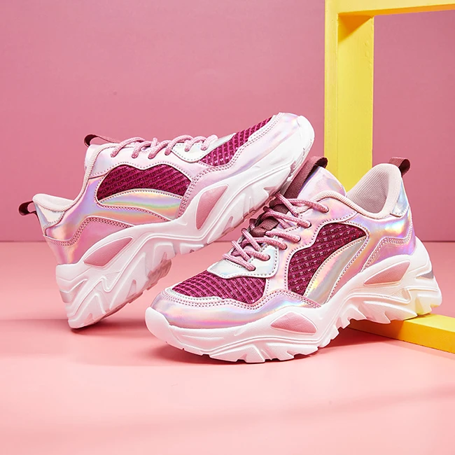 Breathable lace-up height increasing rainbow color platform chunky shoes high wedge Platform Sneaker fpr women lady
Breathable lace-up height increasing rainbow color platform chunky shoes high wedge Platform Sneaker fpr women lady