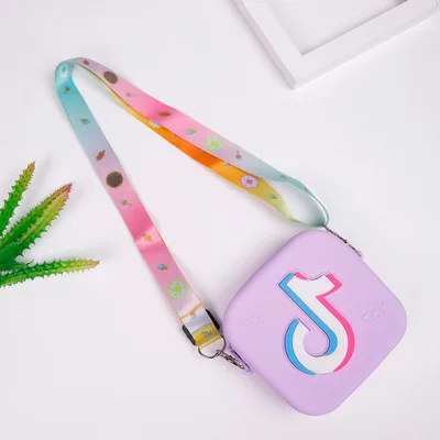 Adjustable Shoulder Strap Silicone Tiktok Bag Emojis Handbags Shoulder Messenger Bag, Black, blue, pink, yellow, red purple,green
Adjustable Shoulder Strap Silicone Tiktok Bag Emojis Handbags Shoulder Messenger Bag, Black, blue, pink, yellow, red purple,green
