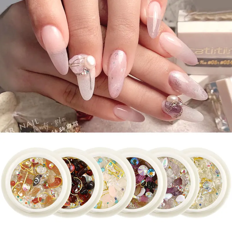 1 Box Colorful 3D Nail Rhinestones Stones DIY Nail Designs Mix Shell Flakes Metal Studs Charm Pearls Crystal Nail Art Decoration
1 Box Colorful 3D Nail Rhinestones Stones DIY Nail Designs Mix Shell Flakes Metal Studs Charm Pearls Crystal Nail Art Decoration