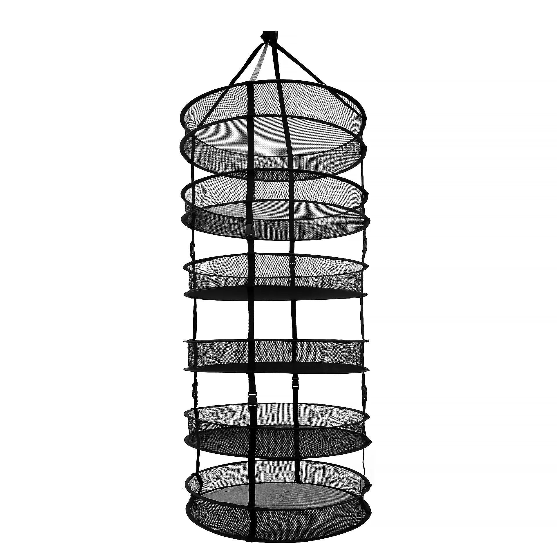 1 4 6 8 Layers Built-In Steel Ring Adjustable Removable Black Mesh Hanging Herb Drying Rack Dry Net, Multi color
1 4 6 8 Layers Built-In Steel Ring Adjustable Removable Black Mesh Hanging Herb Drying Rack Dry Net, Multi color