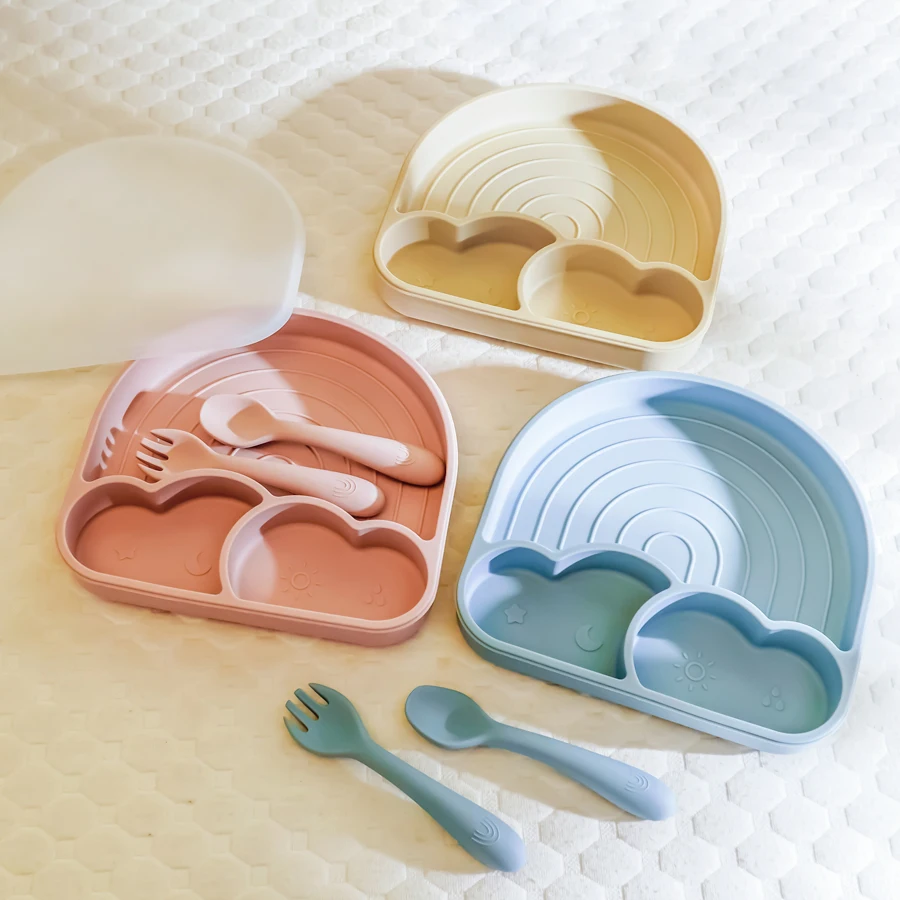 TOGNTU Food Grade Kids Dining Tableware Feeding Set Baby Training Soft Silicone Spoon Fork Set For Toddler
TOGNTU Food Grade Kids Dining Tableware Feeding Set Baby Training Soft Silicone Spoon Fork Set For Toddler