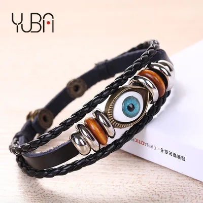 Ancient Eyes Handmade Bangle For Girls Multi Layered Leather Retro Women Men Braceletwholesale
Ancient Eyes Handmade Bangle For Girls Multi Layered Leather Retro Women Men Braceletwholesale