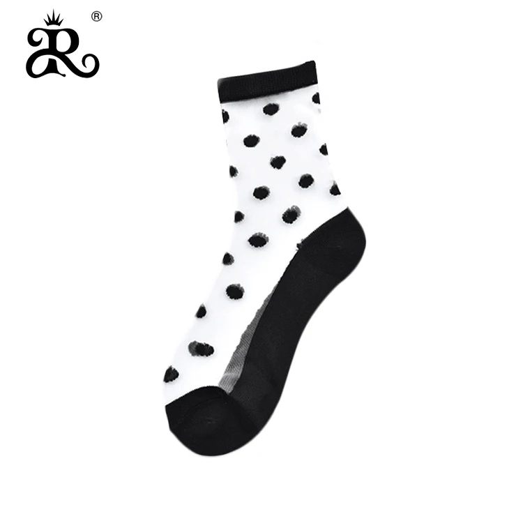 Summer ladies socks silk stockings transparent crystal socks black and white glass stockings, Black white
Summer ladies socks silk stockings transparent crystal socks black and white glass stockings, Black white