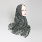 2019 new design Muslim factory cheap headscarves wholesale islamic women stoles hijab